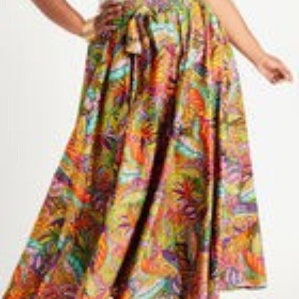 Tropical Maxi Skirt